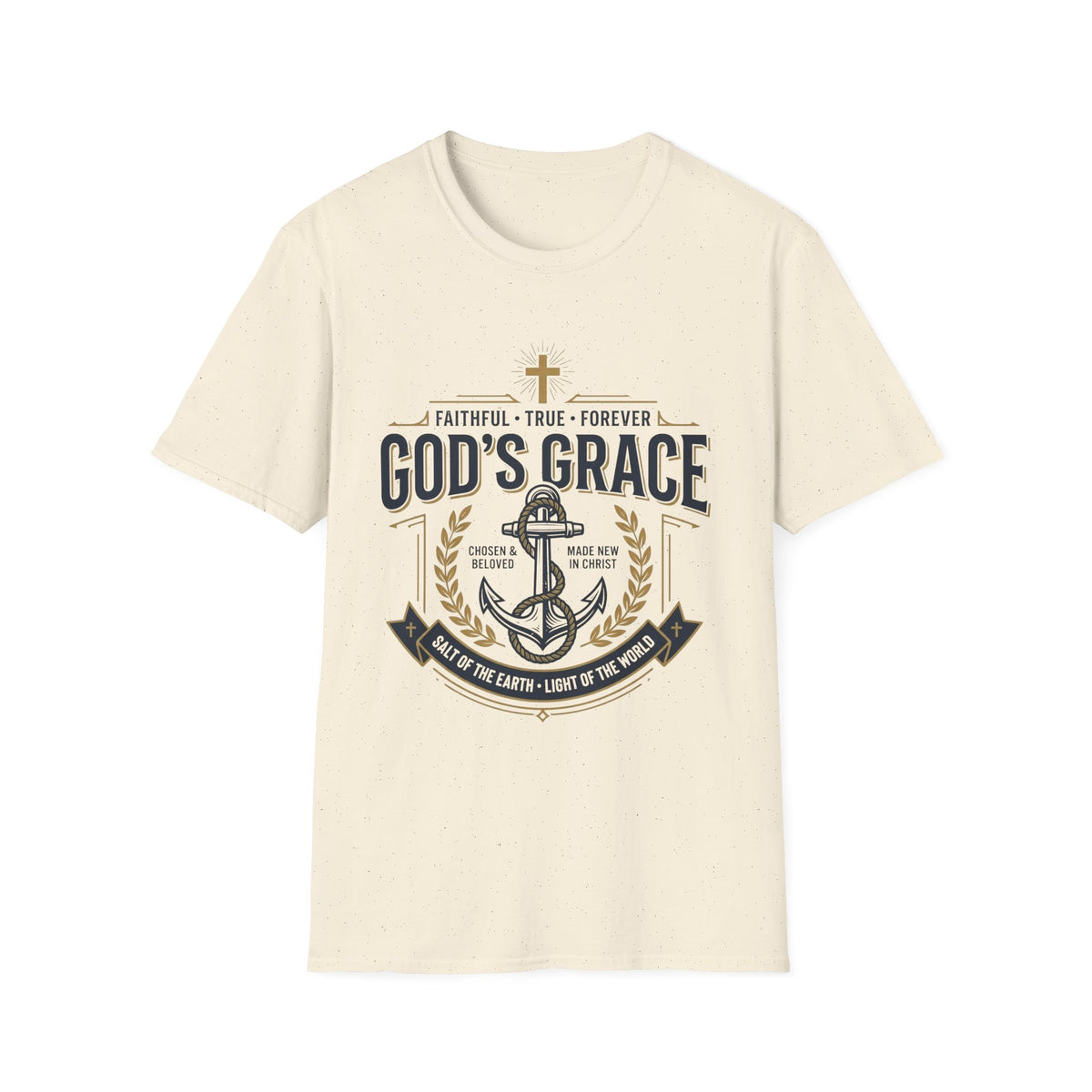 God's Grace Christian T-shirt with faith-inspired graphic