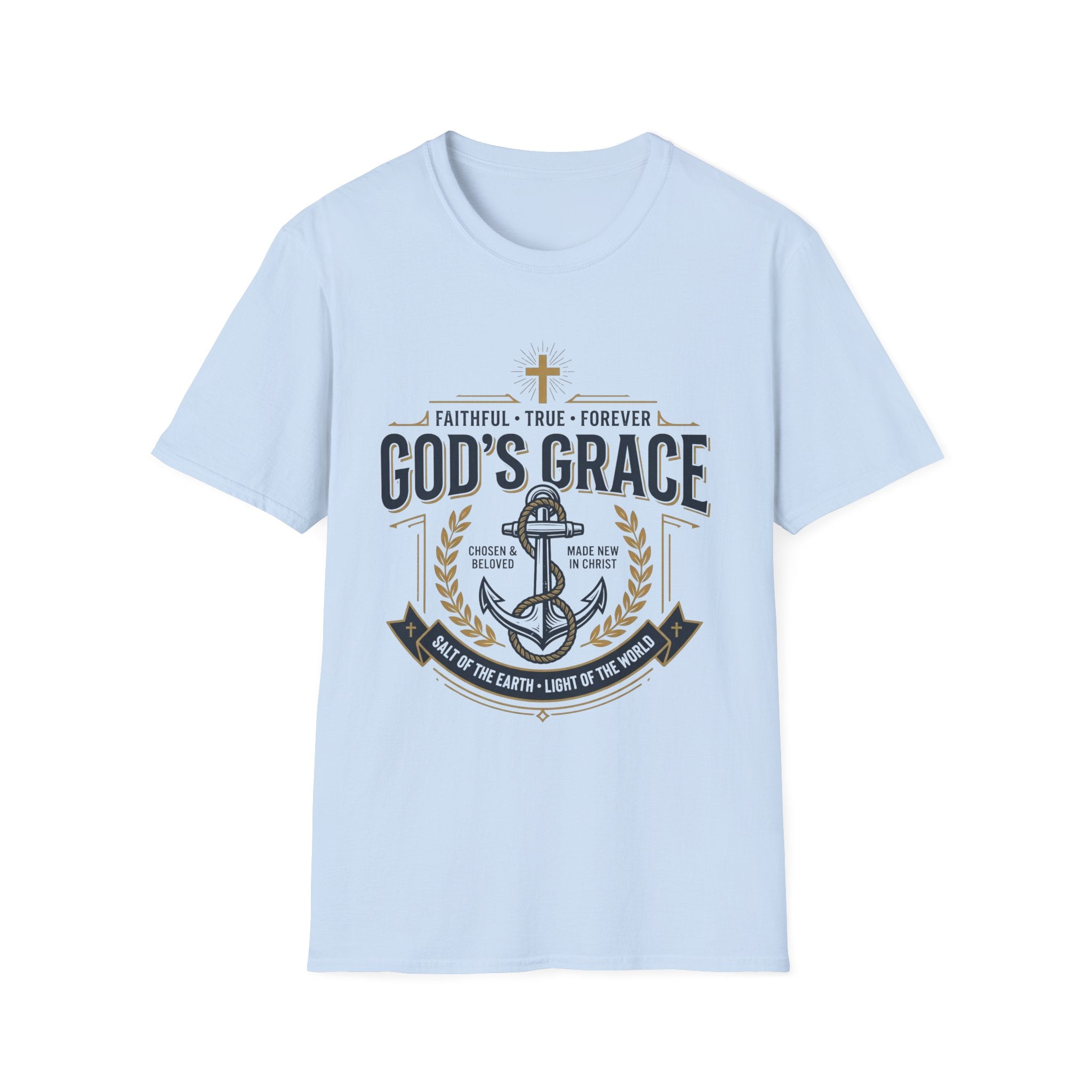 God's Grace Christian T-shirt with faith-inspired graphic