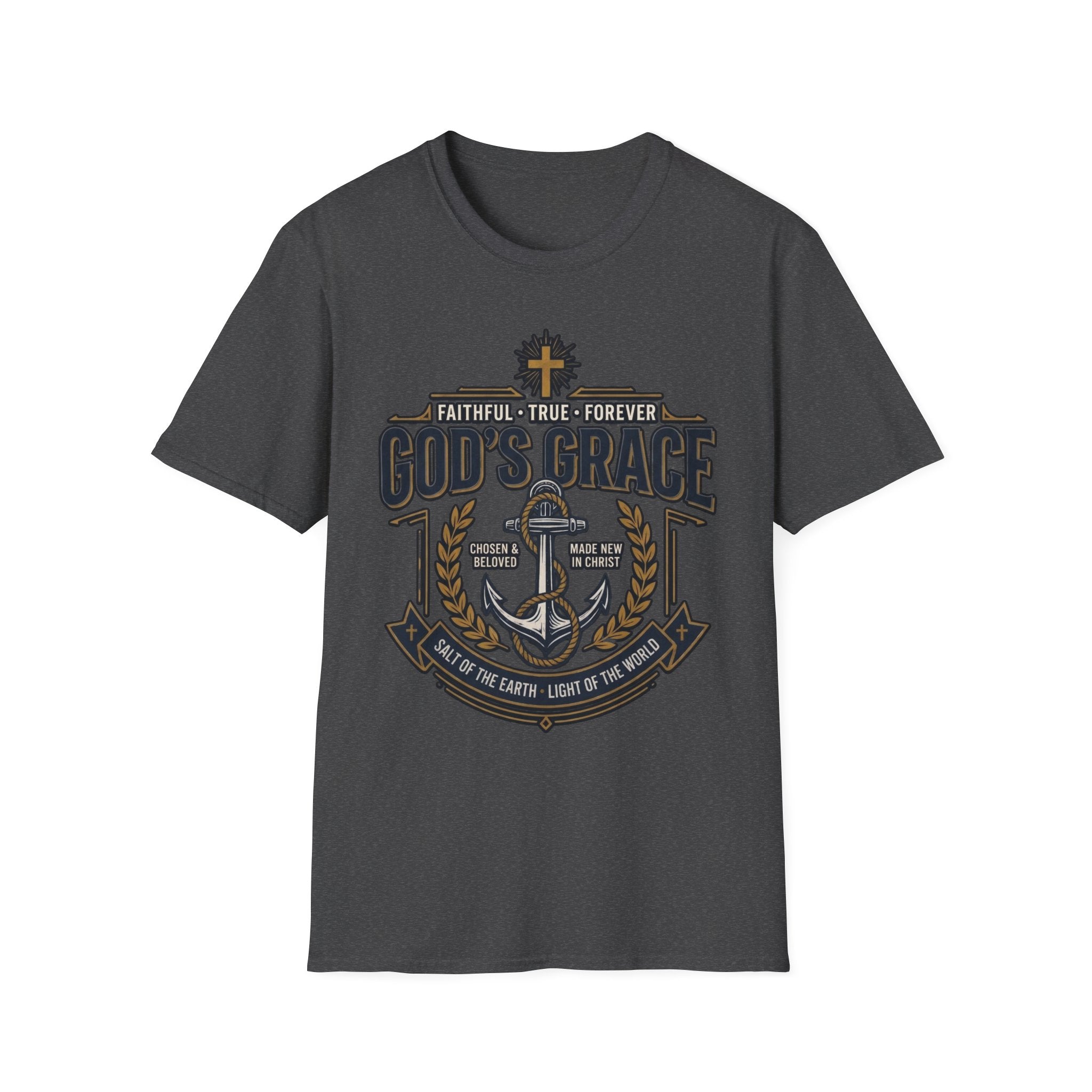 God's Grace Christian T-shirt with faith-inspired graphic