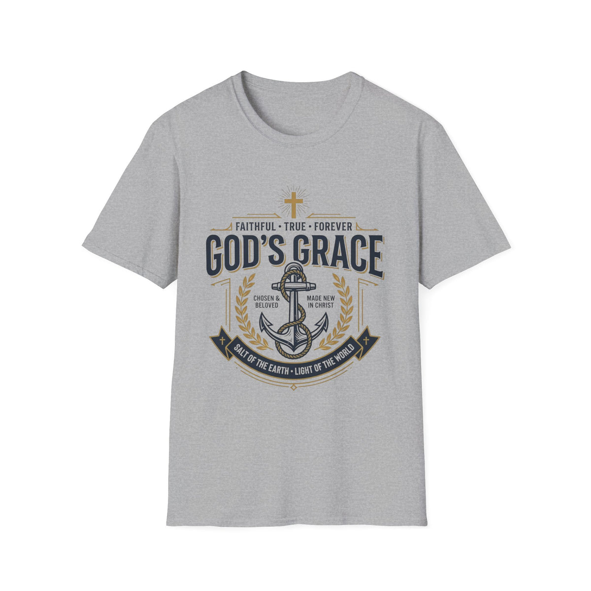 God's Grace Christian T-shirt with faith-inspired graphic