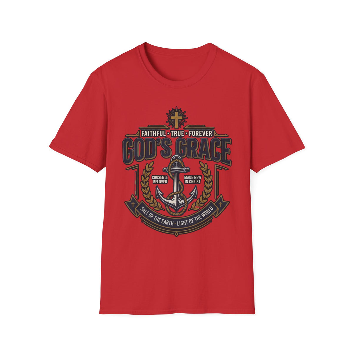 God's Grace Christian T-shirt with faith-inspired graphic