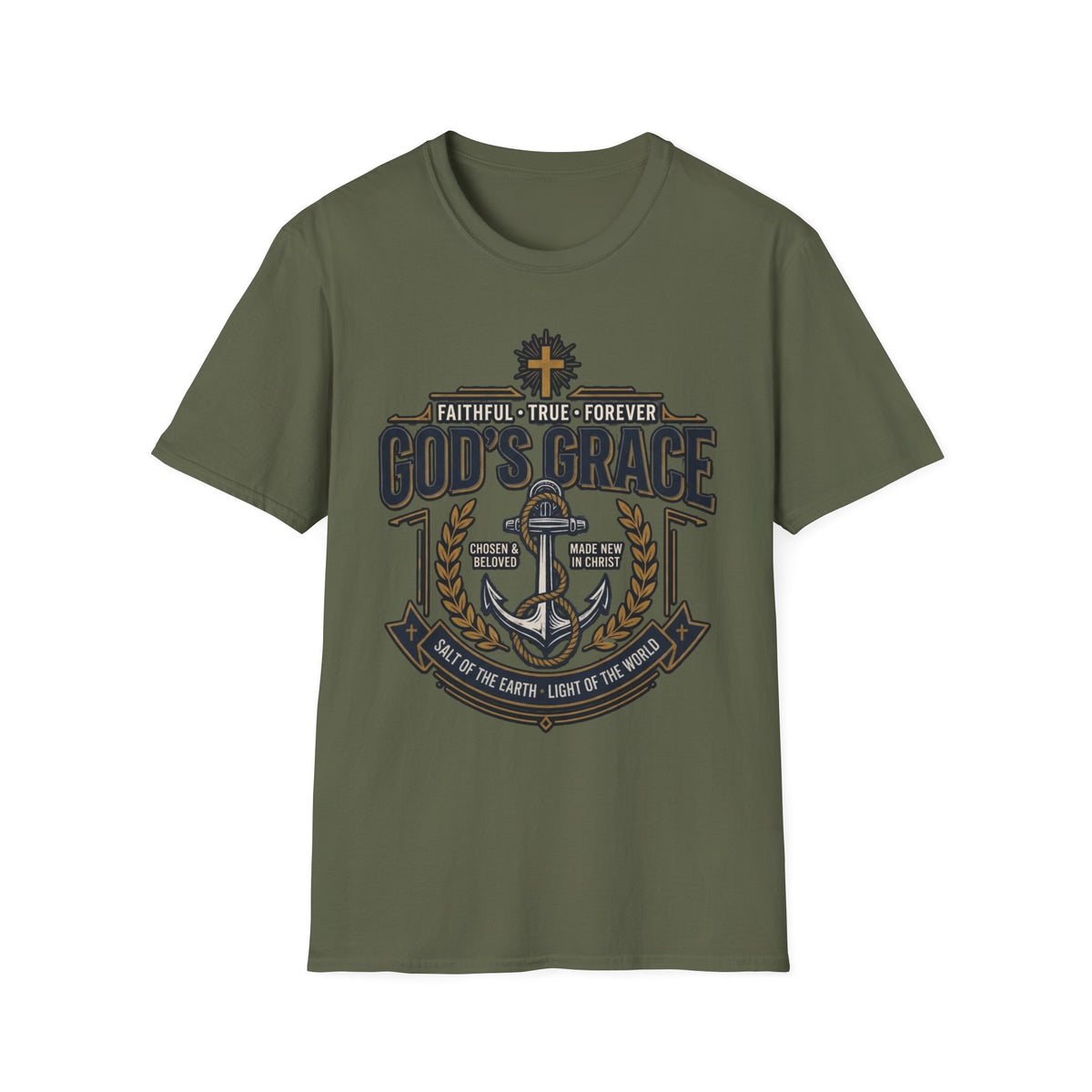 God's Grace Christian T-shirt with faith-inspired graphic